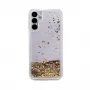iLike Samsung Galaxy A34 5G Silikoninis Dėklas Water Glitter Gold