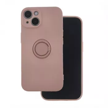 iLike Samsung Galaxy A35 5G apsauginis dėklas su piršto laikikliu ir stovu, rožinis