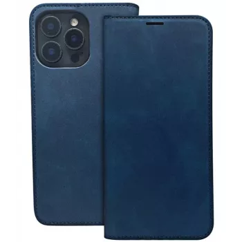 iLike Samsung Galaxy A35 5G Smart Suede Case Navy Blue