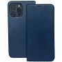 iLike Samsung Galaxy A35 5G Smart Suede Case Navy Blue