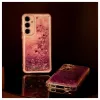 iLike Samsung Galaxy A35 Silikoninis Dėklas Water Glitter Pink