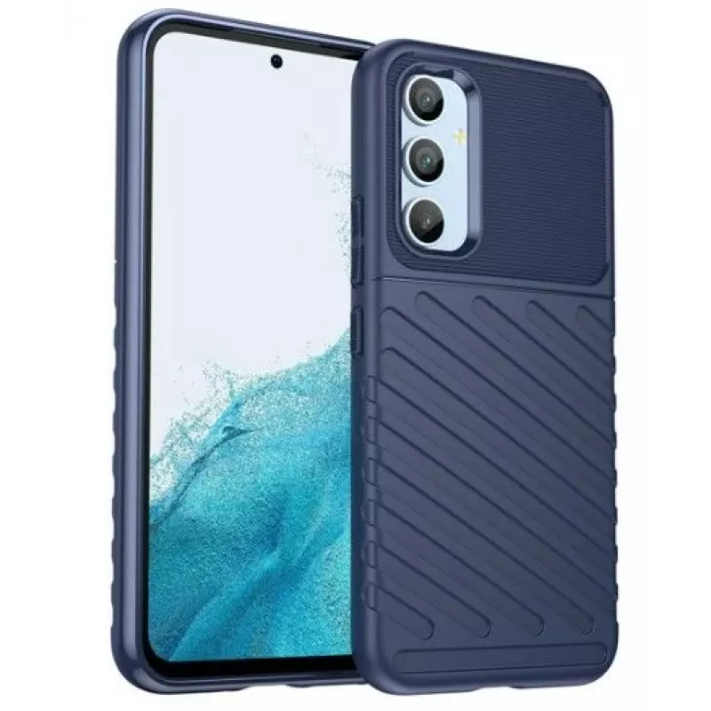iLike Samsung Galaxy A54 5G Silicone Armor Case Blue