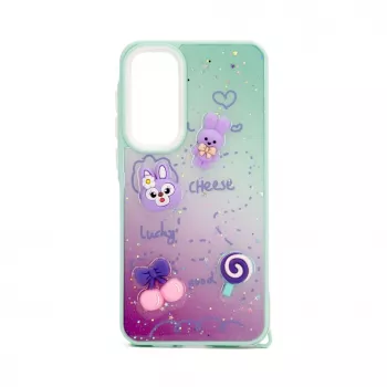 iLike Samsung Galaxy A55 Epoxy Cartoon Cover Mint