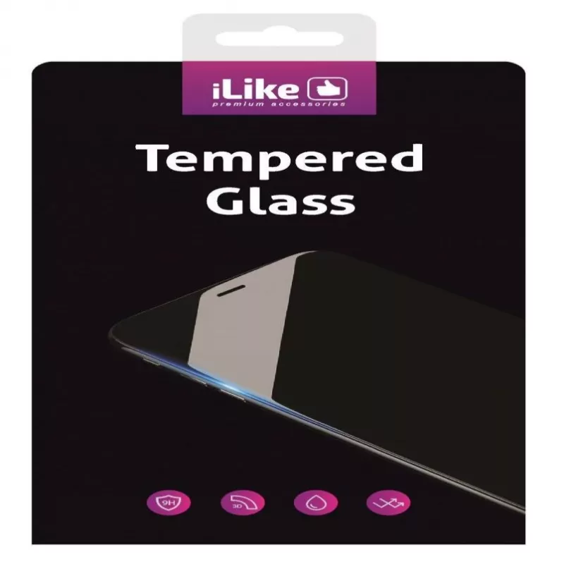 iLike Samsung Galaxy J3 (2017) J330 5D Curved Edge Tempered Glass Screen Protector White