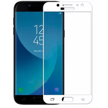 iLike Samsung Galaxy J3 (2017) J330 5D Curved Edge Tempered Glass Screen Protector White