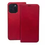 iLike Samsung Galaxy S25 Edge Smart Suede Book Case Red