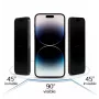 iLike Samsung Galaxy S25 Ultra grūdinto stiklo privatumo ekrano apsauga