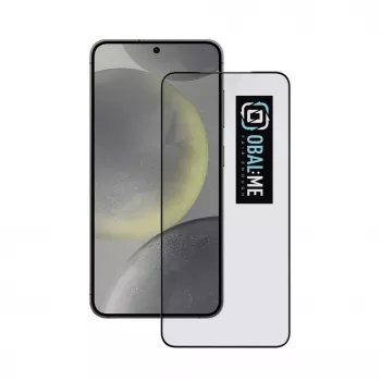 iLike Samsung OBAL:ME 5D Stiklinė Ekrano Apsauga, skirta Samsung Galaxy S24, Juoda