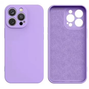 iLike Silicone Case for Samsung Galaxy A14 5G / Galaxy A14 - Purple