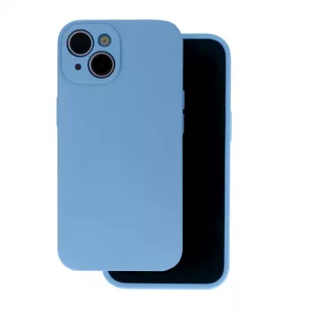 iLike Silicone Case for Samsung Galaxy A14 5G - Šviesiai mėlyna