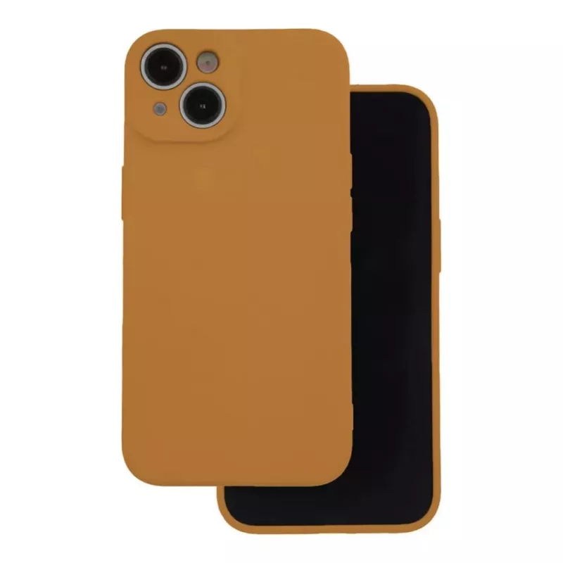 iLike Silicone Case for Samsung Galaxy A35 5G - Brown