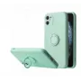 iLike Silicone Ring Back Cover for Xiaomi Redmi 9C / Redmi 10A - Mint