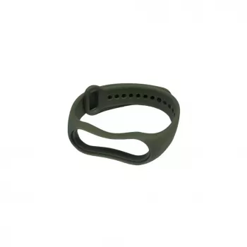 iLike Silicone Strap for Xiaomi Mi Band 5 / 6 / 7 (18x250mm) Khaki Green