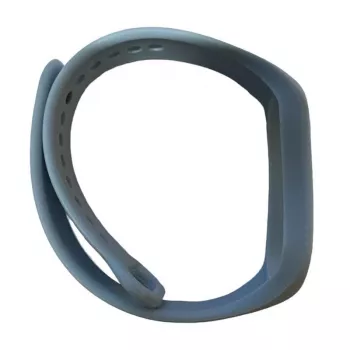 iLike Silicone Strap for Xiaomi Mi Band 5 / 6 / 7 (18x250mm) Light Blue