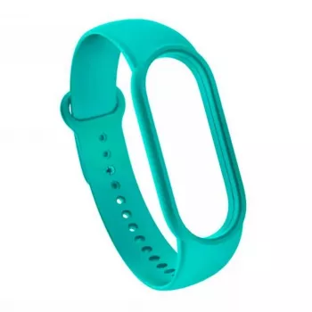 iLike Silicone Strap for Xiaomi Mi Band 5 / 6 / 7 (18x250mm) Turquoise