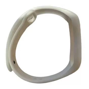 iLike Silicone Strap for Xiaomi Mi Band 5 / 6 / 7 (18x250mm) White