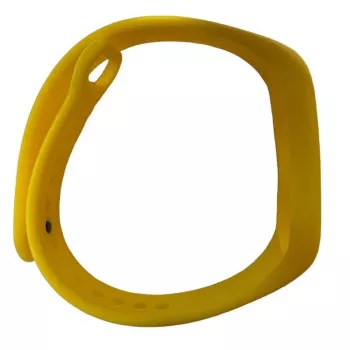 iLike Silicone Strap for Xiaomi Mi Band 5 / 6 / 7 (18x250mm) Yellow