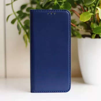 iLike Smart Magnetic dėklas Xiaomi Redmi A7 Pro - tamsiai mėlynas