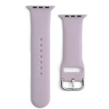 iLike Strap APS silikoninis dirželis Apple Watch 8/7/6/5/4/3/2/SE (41/40/38mm) violetinis