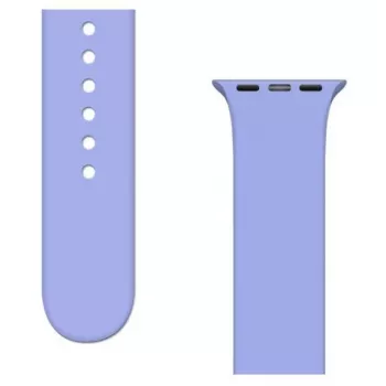 iLike Strap APS Silicone Watch Band, Apple Watch Ultra / 8/7/6/5/4/3/2 / SE (45/44/42mm) - Violetinė