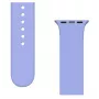 iLike Strap APS Silicone Watch Band, Apple Watch Ultra / 8/7/6/5/4/3/2 / SE (45/44/42mm) - Violetinė