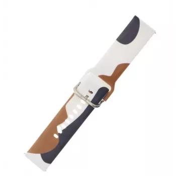 iLike Strap Moro Band, skirtas Samsung Galaxy Watch 42mm, silikoninis dirželis su kamufliažo raštu