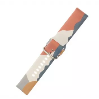 iLike Strap Moro Band Samsung Galaxy Watch 46mm Silikoninis Dirželis Su Raštu