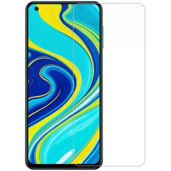 iLike Grūdinto stiklo apsauginis stikliukas, skirtas Xiaomi Redmi Note 9 / Redmi 9T / Poco M3 - 0.33mm - Skaidrus