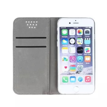 iLike Universal Smart Magnet 4.7-5.3 Dark Blue Wallet Case