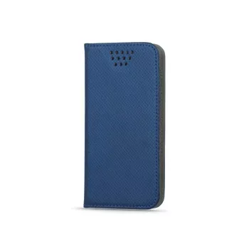 iLike Universal Smart Magnet 4.7-5.3 Dark Blue Wallet Case