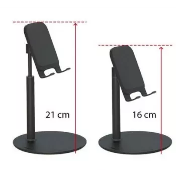 iLike Universal Telescopic Desktop Bracket Phone Tablet Holder (K3S) Black