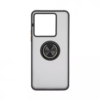 iLike Xiaomi Redmi Note 13 5G Hybrid Case With Ring Black