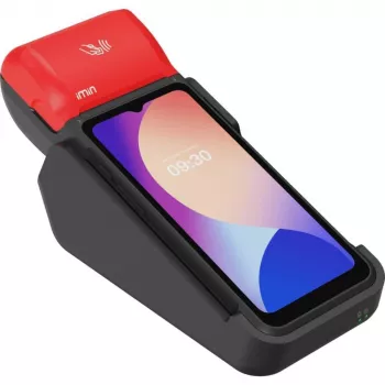 iMin I23M01 Swift 2 Docking Station – įkrovimo ir tinklo stotelė mobiliesiems POS terminalams, juoda