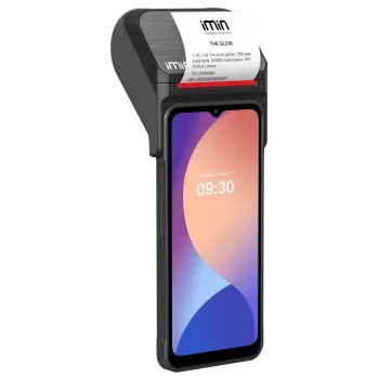 iMin Swift 1 Pro 6,5 colio Android 13 mobilusis POS terminalas su 4GB/32GB, NFC, 4G LTE, IP54 MS115A002