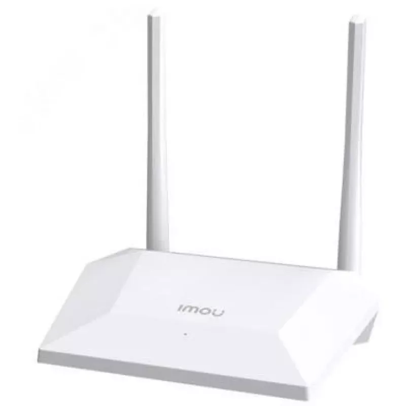 IMOU HR300 Wi-Fi 4 belaidis maršrutizatorius, 300 Mbps, 2.4 GHz, 1 WAN + 2 LAN prievadai, Router/AP/Repeater režimai, tėvų kontrolė