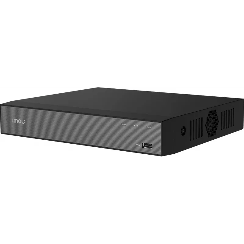 Imou NVR-N110-8A0E-P 10 kanalų tinklo vaizdo registratorius su 8 PoE prievadais, 4K UHD, H.265+