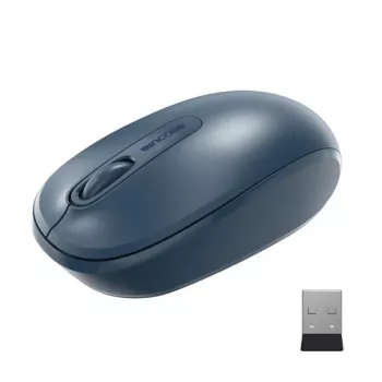 Incase Microsoft Wireless Mobile Mouse 1850 – ambidextrinė optinė pelė, 2.4 GHz, 3 mygtukai, juoda