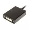 InLine DisplayPort adapterio kabelis, DisplayPort kištukas į DVI-D 24+5 lizdą, juodas, 0,2 m
