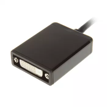 InLine DisplayPort Adapter Cable, DisplayPort Male to DVI-D 24+5 Female, Black, 0,2m