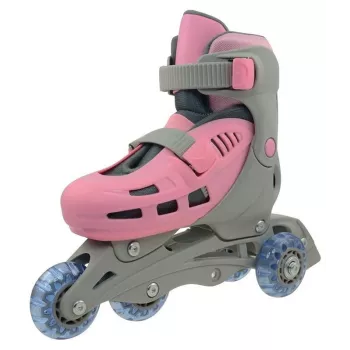 Inline pačiūžos Triskate XS dydis 27-30 rožinės