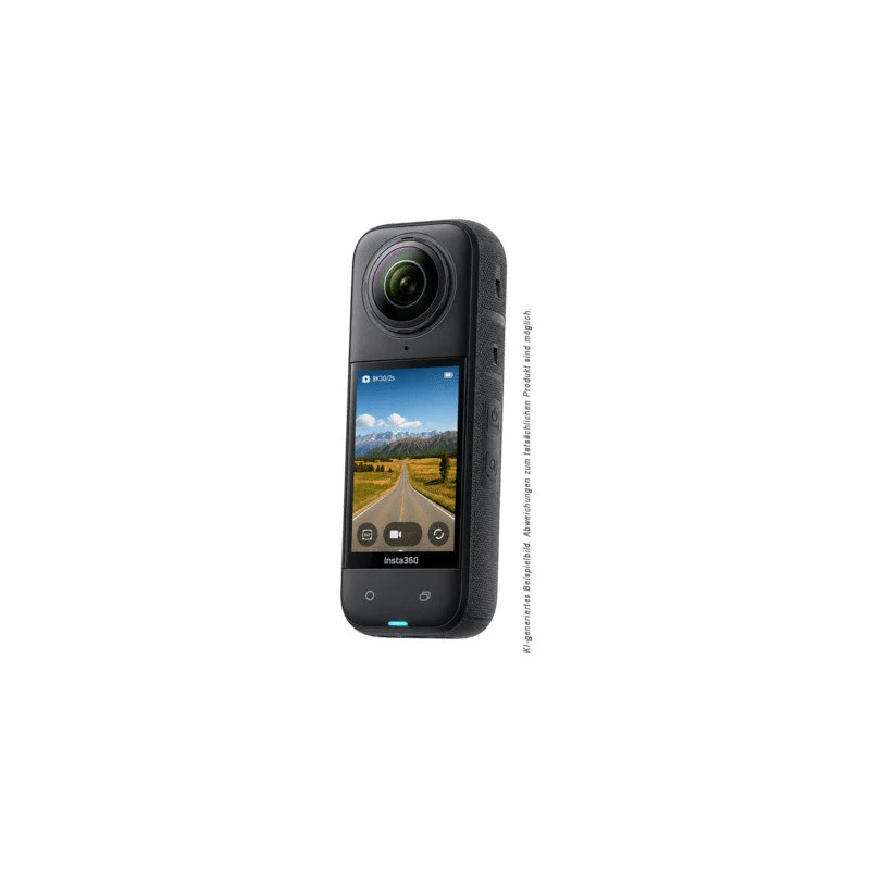 Insta360 X6 360° kamera Standartinis komplektas Midnight Black, 8K vaizdo įrašas, 72MP nuotraukos, FlowState stabilizacija