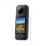 Insta360 X6 360° kamera Standartinis komplektas Midnight Black, 8K vaizdo įrašas, 72MP nuotraukos, FlowState stabilizacija