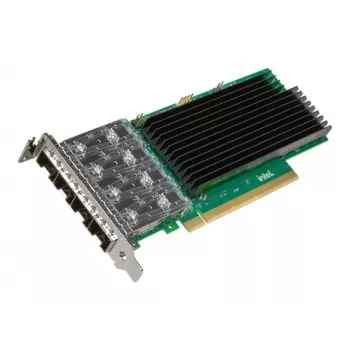 Intel Ethernet Network Adapter E835-XXVDA4 – tinklo adapteris, PCIe 4.0 x16, 10/25 Gigabit SFP28 x 4