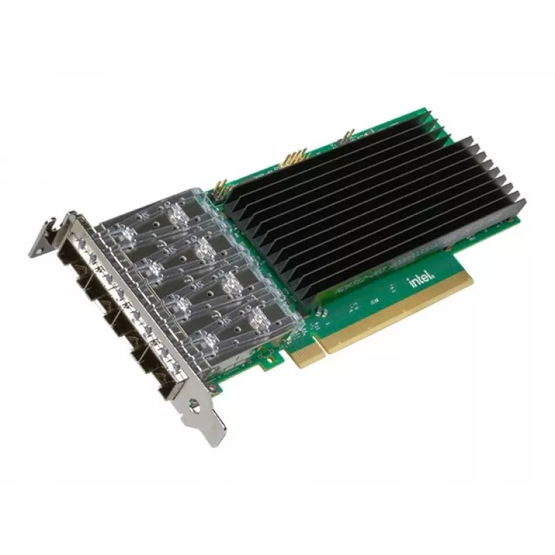 „Intel Ethernet Network Adapter E835-XXVDA4“ – tinklo adapteris – PCIe 4.0 x16 – 10/25 Gigabit SFP28 x 4 (5 vnt. pakuotė)