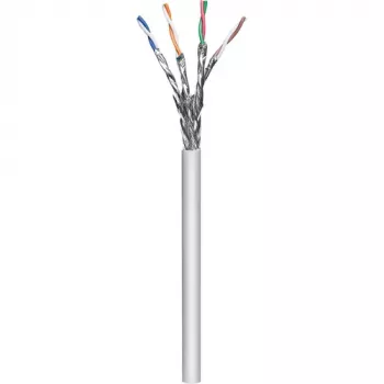 Intellinet Cat6a S/FTP montavimo kabelis 100m ritė LSZH AWG23 pilka