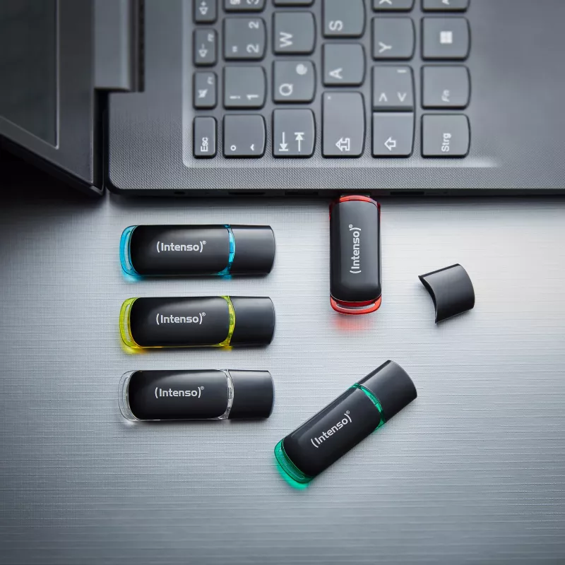 Intenso Business Line 32GB USB 2.0 Flash Drive 5-Pack (Assorted Colors)