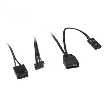 Inter-Tech ALSEYE X240 vandens aušinimas procesoriui, 240 mm radiatorius, 2x 120 mm PWM ventiliatoriai, ARGB, Intel ir AMD
