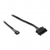 Inter-Tech ALSEYE X240 vandens aušinimas procesoriui, 240 mm radiatorius, 2x 120 mm PWM ventiliatoriai, ARGB, Intel ir AMD