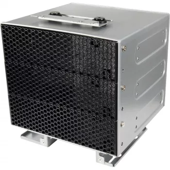 Inter-Tech IPC tvirtinimo laikiklis ER-47045-2, 3,5 colio į dvigubą 2,5 colio SSD/HDD, juodas