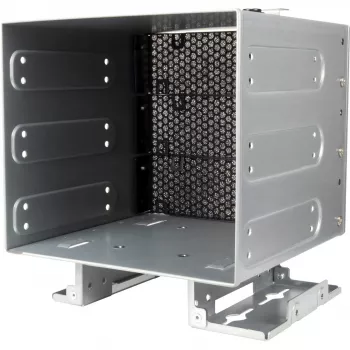 Inter-Tech IPC tvirtinimo laikiklis ER-47045-2, 3,5 colio į dvigubą 2,5 colio SSD/HDD, juodas